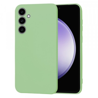 Husa pentru Samsung Galaxy S23 FE S711, Techsuit, SoftFlex, Verde Deschis foto