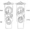 Supapa expansiune clima BAV, Citroen Berlingo, 1996-2002, Evasion, 1994-2002, Jumpy, 1995-2006, XM, 1989-2000, motor benzina; diesel