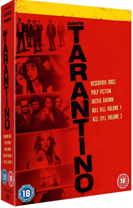 Quentin Tarantino Collection DVD BoxSet Originale