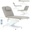 Pat fotoliu pentru masaj electric &icirc;ncălzire pentru salon cosmetic pedichiură reglare 2 cilindri Amaris