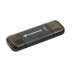 Memorie USB Transcend flashdrive JDG pentru Iphone, iPad, iPod, 32GB, Alb foto