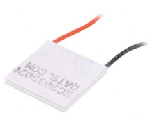 Modul Peltier 15,4V 4A 30x30mm 35,6W 20AWG 68&deg;C