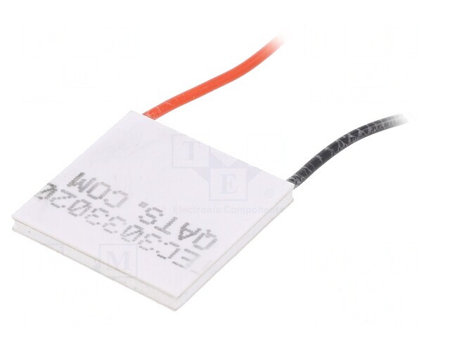 Modul Peltier 15,4V 4A 30x30mm 35,6W 20AWG 68&deg;C