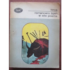 Romancero tigan si alte poeme-Federico Garcia Iorca