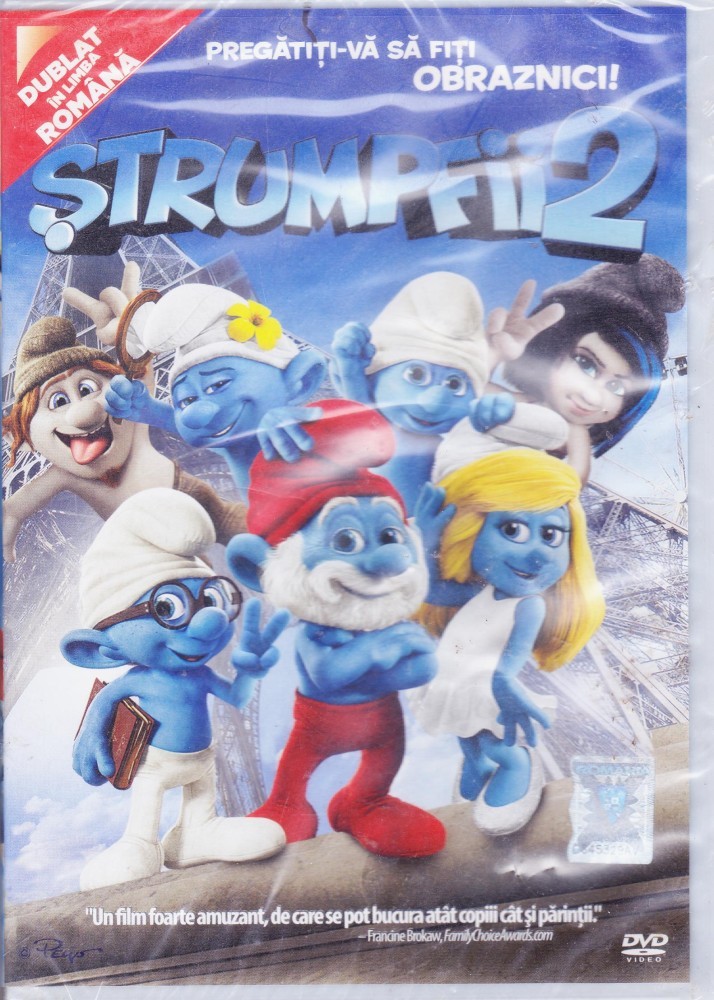 DVD animatie: Strumpfii 2/ The Smurfs 2 ( dublat romana; SIGILAT - vezi ...