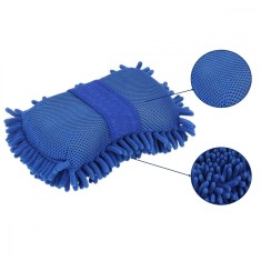 Burete microfibra spalat auto, 2 fete, 22x12x7 cm, 1200 g/m&sup2;, Dedra