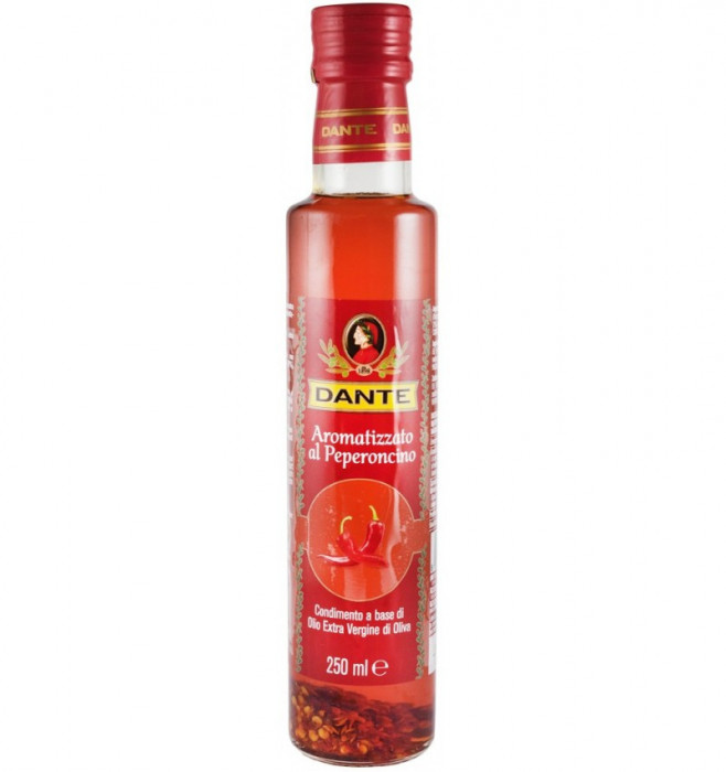 Ulei de masline extravirgin aromat cu chili, 250ml Olio Dante