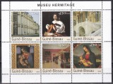 Guineea Bissau 2003 - Mari muzee ale lumiii - Hermitage, Bloc, MNH, Nestampilat