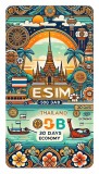ESIM Thailand 50GB 30Days Economy