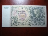 AUSTRIA 100 SHILLINGI IANUARIE 1949 XF ++ RARA