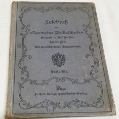 Carte de lectura - veche de colectie in limba germana - Wiena 1906