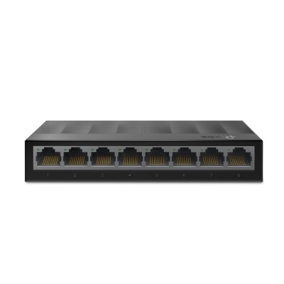 SWITCH TP-LINK 8 porturi Gigabit LiteWave, fanless &amp;quot;LS1008G&amp;quot; (timbru verde 2 lei) foto
