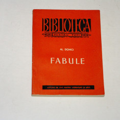 Fabule - Al. Donici - ESPLA - 1958