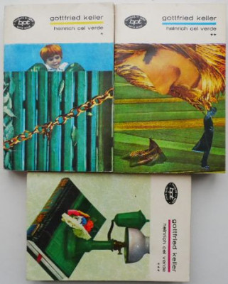 Heinrich cel verde (3 volume) &amp;ndash; Gottfried Keller foto