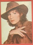 AS - C.P. BARBARA STREISAND - COLECȚIA CINEFILULUI , NECIRCULATĂ (STAREA CARE SE VEDE)