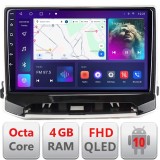 Navigatie Jeep Compass 2021- dedicata Android QLED octa core 4+64 4G DSP FHD carplay android auto radio gps internet Android kit-compass2021+EDT-E310v
