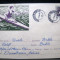 Romania plic-intreg postal Caiac, circulat 1963