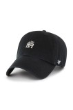 47 brand șapcă de baseball din bumbac Dog Base Runner Icon culoarea negru, uni, XX-BSRIC1411GWS-BKP