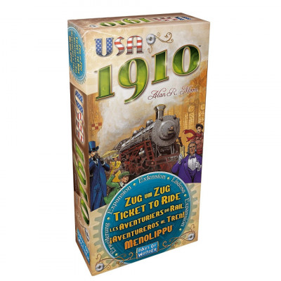 Joc de societate Ticket to Ride USA 1910, limba engleza foto