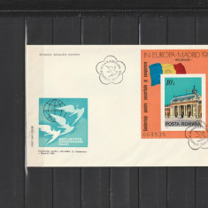 RO - FDC - C.S.C.E. MADRID ( LP 1018 ) 1980 ( 1 DIN 1 )