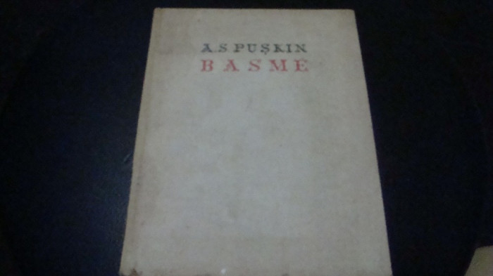 A. S. Puskin - Basme - 1962 - ilustratii Kiriakof / Nazarov