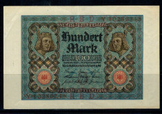 Germania 1920 - 100 Mark, circulata foto