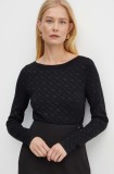 BOSS pulover femei, culoarea negru, 50521371