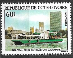 C3682 - Coasta de Fildes 1980 - Transporturi,neuzat,perfecta stare