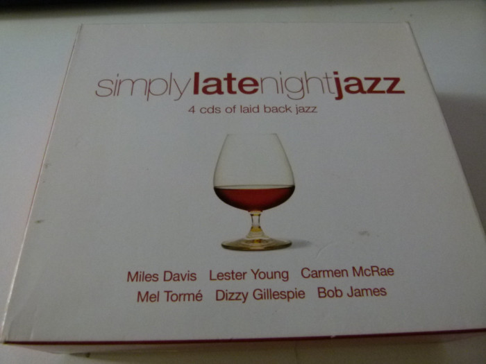 Late night Jazz - 4 cd - 3625