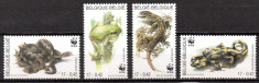 BELGIA 2000, Fauna, WWF, serie neuzata, MNH foto