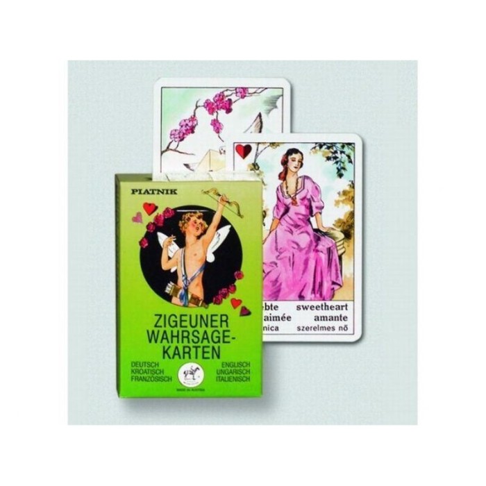 Carti de joc gitane pentru ghicit viitorul - Tarot traditional Piatnik