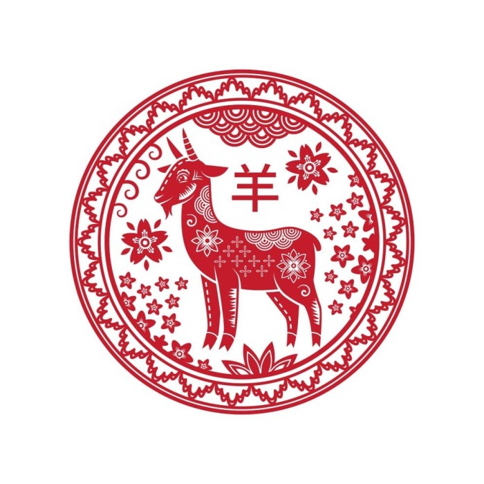 Abtibild sticker cu zodia Oaie &amp;#8211; mic