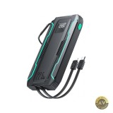 Baterie Externa Joyroom JR-L017 10000mAh 22.5W QC + PD 1 x Lightning - 1 x USB-A - 2 x USB-C Neagra