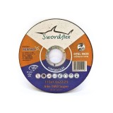Disc de taiere SWORDFLEX A 46 TMD SUPER, plat, pentru otel, inox, 180mmx1,6mm