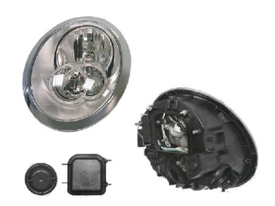 Far Mini One/Cooper/Cabrio (R50/R52/R53), 07.2004-07.2007, fata, Stanga, H7+H7; electric, DEPO foto