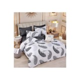 Cumpara ieftin Lenjerie de Pat, Bumbac Finet, 6 Piese, Pat Dublu -JOJ742