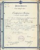 A1854 Certificat de absolvire a cursului secundar inferior, 1926, Liceul &bdquo;Gheorghe Lazăr&rdquo; București