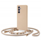 Husa Tech-Protect Icon Chain pentru Samsung Galaxy A54 5G Beige