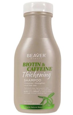 Sampon intaritor cu Biotina si Cofeina Beaver 350 ml foto