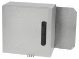 Carcasă montare pe perete FIBOX ARCA gri 400mm x 400mm x 210mm