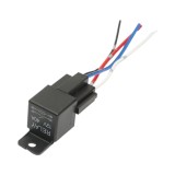 Kit cablaj releu protectie far 12V 40A cu mufa 4 pini universala Breckner Germany