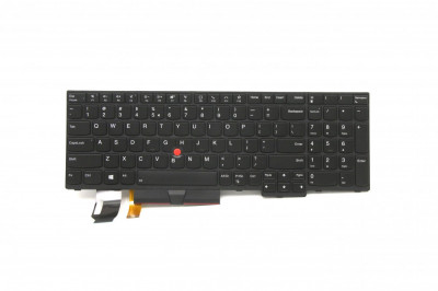 Tastatura Laptop, Lenovo, ThinkPad P15S Gen 1 Type 20T4, 20T5, 5N20V78035, cu iluminare, layout US foto