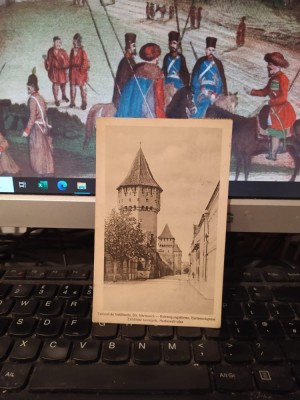 Sibiu, Turnuri de fortificație, Str. Harteneck..., circulație 2 aug. 1931, 205 foto