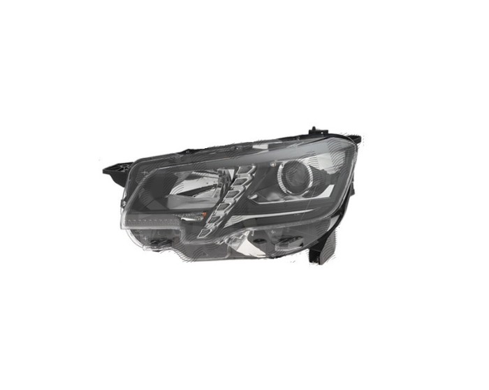 Far Peugeot Partner/Rifter, 06.2018-, montare fata, stanga, cu lumini de zi tip LED; H1+H7+LED+PY21W; electric; cu becuri; halogen; marcaj &amp;quot;Peug