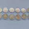 Lot complet 12 monede comemorative 50 bani 2010 2019 Romania!