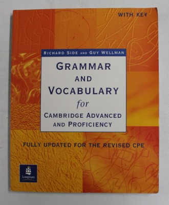 GRAMMAR AND VOCABULARY FOR CAMBRIDGE ADVANCED AND PROFICIENCY - WITH KEY , foto