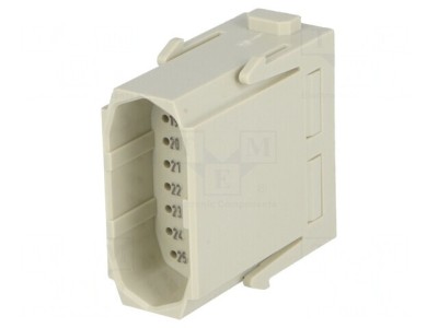 Conector HDC Han-Modular 25P fără contacte foto