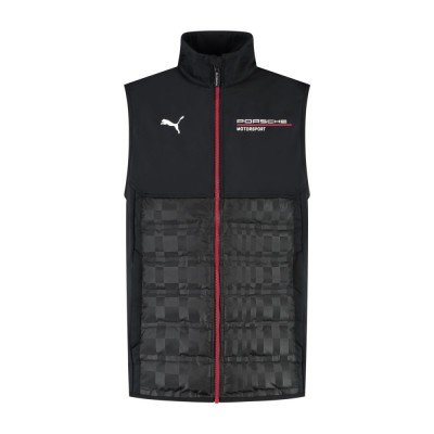 Porsche Motorsport vestă de bărbați official Teamline Replica black 2025 - L foto
