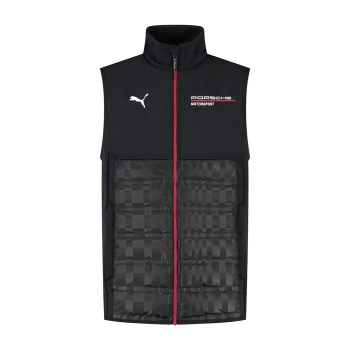 Porsche Motorsport vestă de bărbați official Teamline Replica black 2025 - L