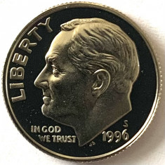 AMERICA 1 DIME 1996 PROOF LITERA S, (Franklin Delano Roosevelt.) foto